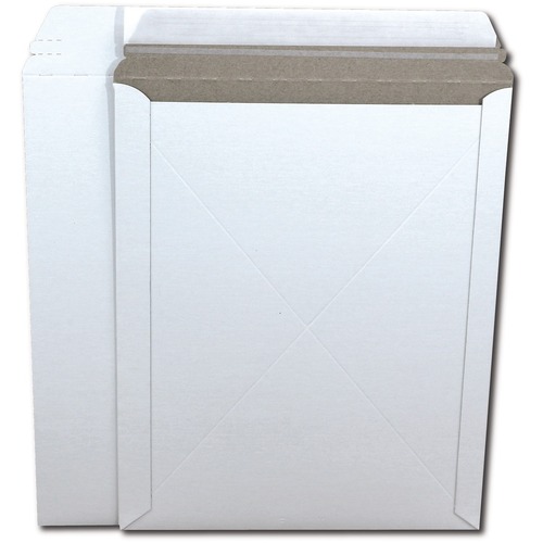 Supremex Enviro-logiX Mailer - Multipurpose - 11" Width x 13 1/2" Length - Peel & Seal - Paperboard - 100 / Pack - White
