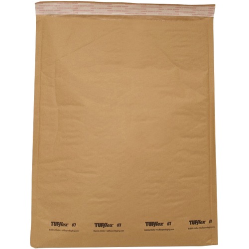 Supremex Tufflex Envelope - Bubble - #00 - 5" Width x 10" Length - Paper - 250 Pack - Natural Brown
