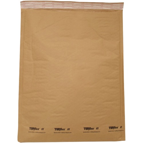 Supremex Tufflex Envelope - Bubble - #000 - 4" Width x 8" Length - Paper - 250 Pack - Natural Brown