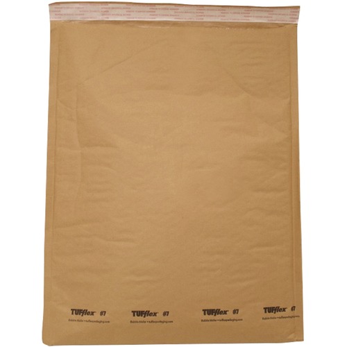 Supremex Tufflex Natural Brown Paper Bubble Envelope, #3, 8 1/2"  x 14 1/2" - 100 Pack - Envelopes - UWWV00615