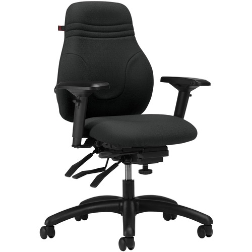 Global Ergo Boss Medium Back Multi-Tilter Chair Pebbles Asphalt - Pebbles Asphalt