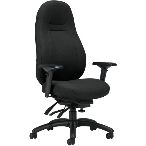 Global OBUSforme Elite Multi-Tilter Chair High Back Fusion Fabric Carbon - High Back - Carbon