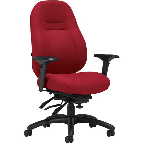 Global OBUSforme Elite Task Chair - Mid Back - Poppy