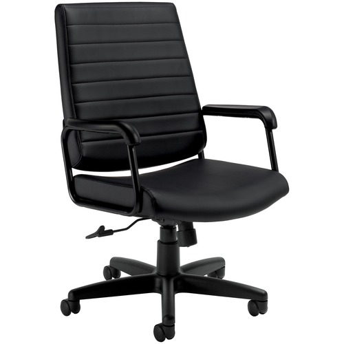 Offices To Go Caman High Back Tilter Chair Black - Steel Frame - High Back - Black - 1