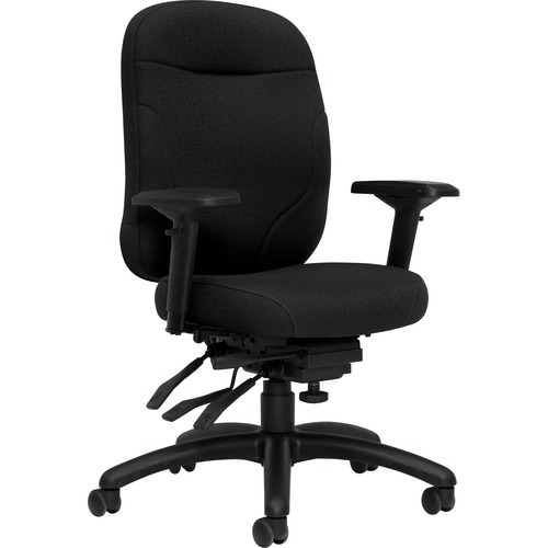 Offices To Go Petite Time F Multi-Tilter Chairs Carbon - Carbon