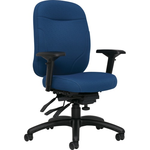 Offices To Go Petite Time F Multi-Tilter Chairs Cobalt - Cobalt