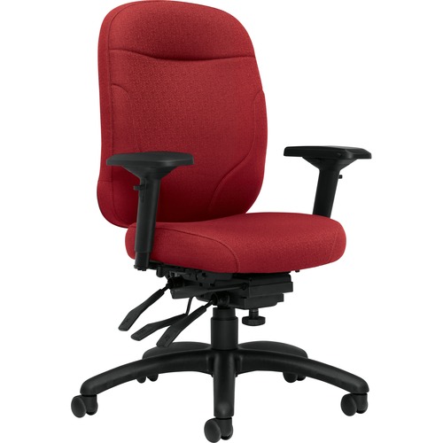 Offices To Go Petite Time F Multi-Tilter Chairs Poppy - Poppy