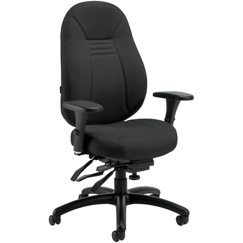 Global OBUSforme Comfort Medium Back Multi-Tilter Chair Petite Seat Terrace Echo