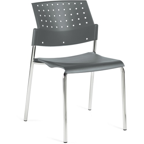Global Sonic Stacking Chair Armless Shadow - Shadow