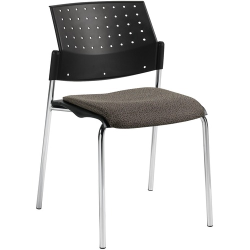 Global Sonic Stacking Chair Armless Stone - Stone