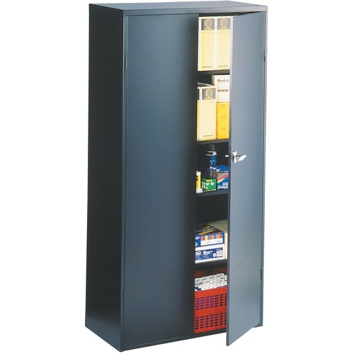 Global Fileworks Storage Cabinet Additional Shelf Black - Black