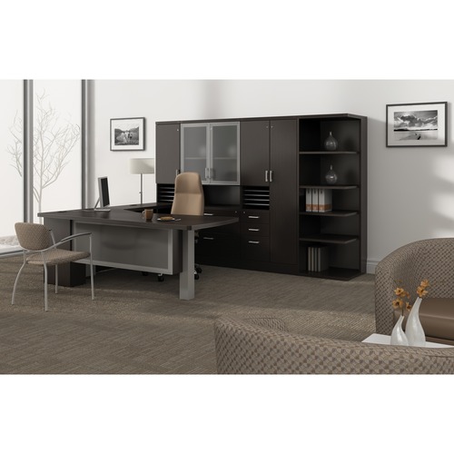 Global Zira End Shelf 1" Top Dark Espresso - 1" Top - Finish: Dark Espresso