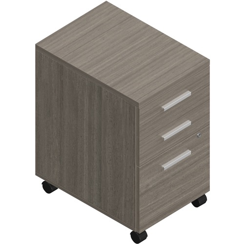 Offices To Go Ionic II Mobile Pedestal Absolute Acajou Finish - Finish: Absolute Acajou