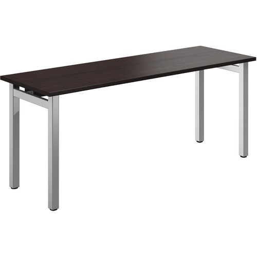 Offices To Go Ionic Table Desk 72"W x 24"D Dark Espresso - 72" x 24" - Finish: Dark Espresso