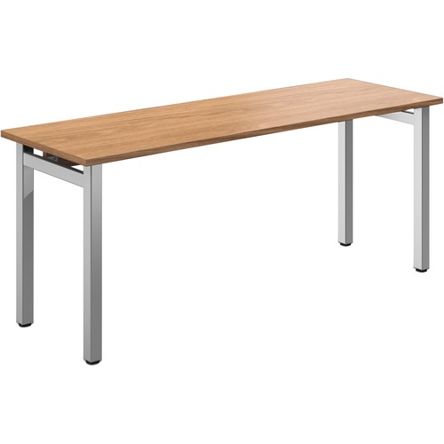 Offices To Go Ionic Table Desk 72"W x 24"D Winter Cherry - 72" x 24" - Finish: Winter Cherry