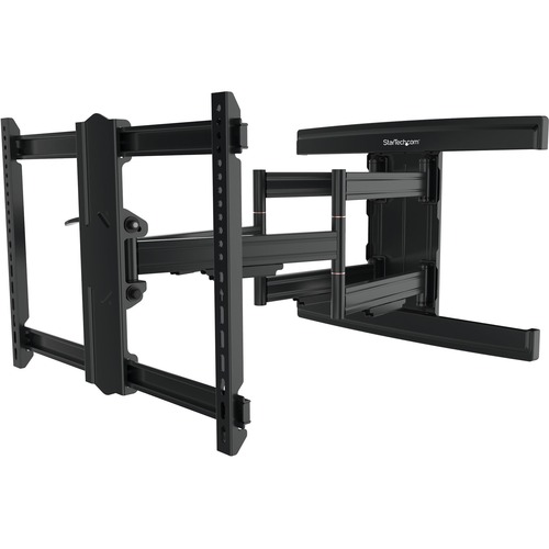 TV Wall Mount supports up to 100" VESA Displays - Low Profile Full Motion Large TV Wall Mount - Heavy Duty Adjustable Bracket - Full-motion TV Wall Mount for large VESA displays or curved TVs up to 100 inch (165lb) - Heavy-duty steel w/ durable powder-coa
