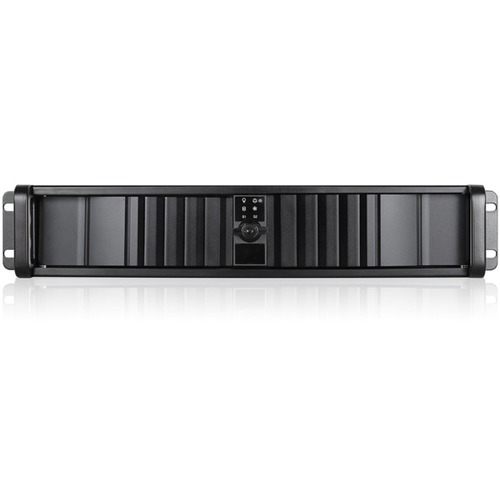 iStarUSA D Storm D-200SEA-BK-HDD2535 with Black SEA Bezel and HDD/SSD Converter - Rack-mountable - Black - SECC, Aluminum Alloy, Zinc-coated Steel - 2U - 4 x Bay - 1 x 3.15" x Fan(s) Installed - 0 - ATX, Micro ATX, Mini ITX Motherboard Supported - 4 x Fan