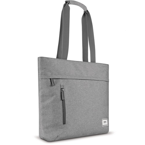 Solo Re:store Carrying Case (Tote) for 15.6" Notebook - Gray - Bump Resistant, Damage Resistant - Luggage Strap, Handle - 15.3" Height x 14" Width x 4.3" Depth - 1 Each