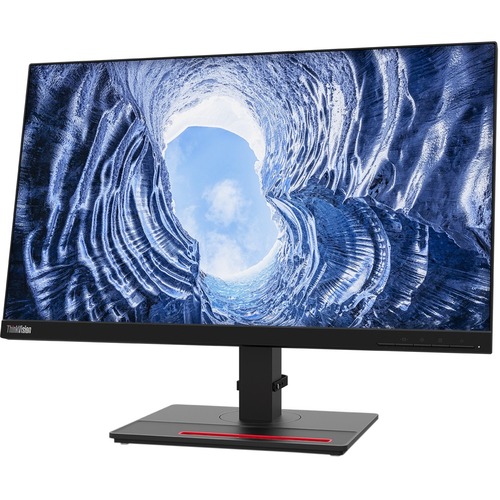 Lenovo ThinkVision T24h-20 24" Class QHD LCD Monitor - 16:9 - Raven Black - 23.8" Viewable - In-plane Switching (IPS) Technology - WLED Backlight - 2560 x 1440 - 16.7 Million Colors - 300 Nit - 4 ms - Extreme Mode Refresh Rate - HDMI - DisplayPort - USB H