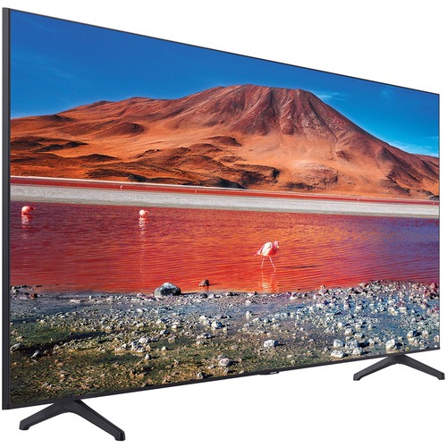 Picture of Samsung Crystal TU7000 UN65TU7000F 64.5" Smart LED-LCD TV 2020 - 4K UHDTV - Titan Gray, Black