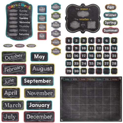 Creative Teaching Press Classroom Calendar Set  - 67 Pieces - Bulletin Board Sets - CTC4728