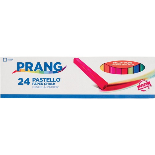 Prang Pastello Chalk Stick - Assorted - 24 / Box
