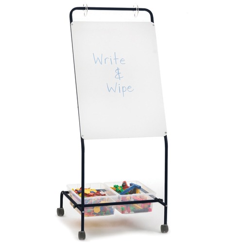 Copernicus Basic Chart Stand - 24" (2 ft) Width x 32" (2.7 ft) Height - White Surface - Assembly Required - 1 Each - Dry-Erase Boards - CPNBCS1