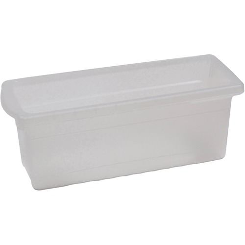 Copernicus Small Open Tub - 6" Height x 6.5" Width x 15.8" Depth - Clear - 1 Each