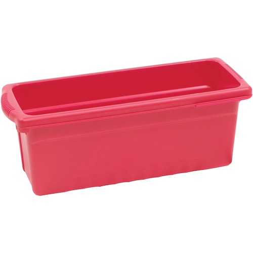 Copernicus Small Open Tub - 6" Height x 6.5" Width x 15.8" Depth - Red - 1 Each