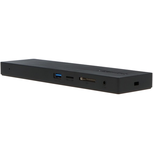 VisionTek VT2000 USB-C Docking Station - Multi Display MST - USB-C / Thunderbolt 3 Dock for Windows and Mac - 4 x USB Ports (2 x USB 2.0, 2 x USB 3.0) - HDMI - 2 x DisplayPort - 3.5mm Combo Audio - RJ45 Ethernet - 85W Power Pass-Through over USB Type C wi