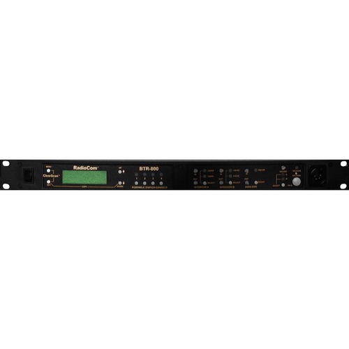 RTS Two-Channel UHF Synthesized Wireless Intercom Base Station - Wired/Wireless - 1000 ft - Desktop, Rack-mountable