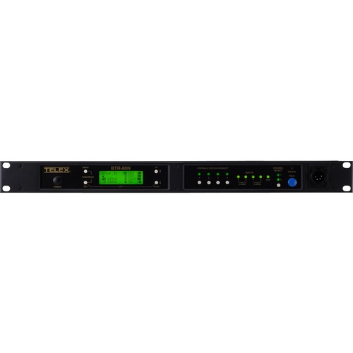 RTS Narrow Band UHF Two-Channel Wireless Synthesized Base Station - Wired/Wireless - 1000 ft - Rack-mountable