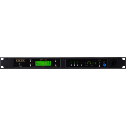 RTS Narrow Band UHF Two-Channel Wireless Synthesized Base Station - Wired/Wireless - 1000 ft - Rack-mountable