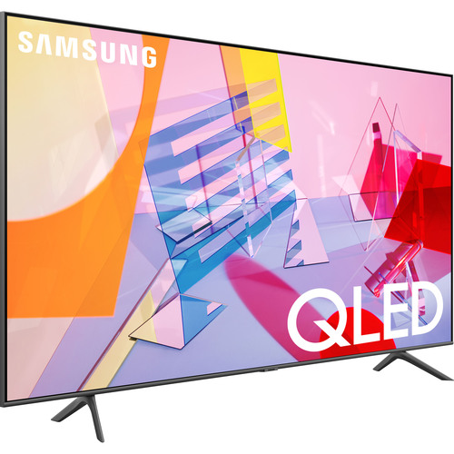 Samsung Q60T QN65Q60TAF 64.5" Smart LED-LCD TV - 4K UHDTV - Titan Gray - Quantum Dot LED Backlight - Bixby, Google Assistant, Alexa Supported - 3840 x 2160 Resolution