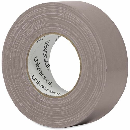 Universal General-Purpose Duct Tape, 3" Core, 1.88" x 60 yds, Silver - 60 yd Length x 1.88" Width x 9.8 mil Thickness - 3" Core - Silver - Natural Rubber - Polyethylene Coated Cloth Backing - 1 Roll