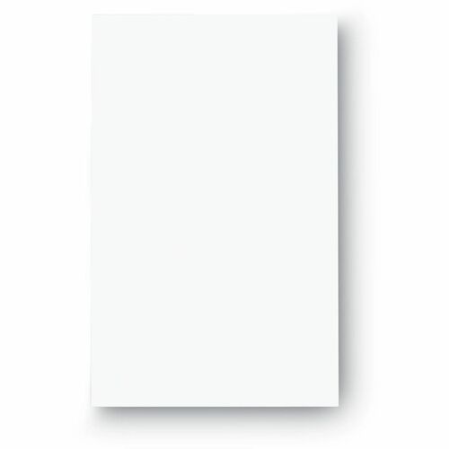 Universal Scratch Pads, Unruled, 5 x 8, White, 100 Sheets, 12/Pack - 1 Subject(s) - 100 Sheets - Plain - Glued - Unruled Front Ruling - 16 lb Basis Weight - 8" Height x 5" Width - White Paper - 12 / Pack