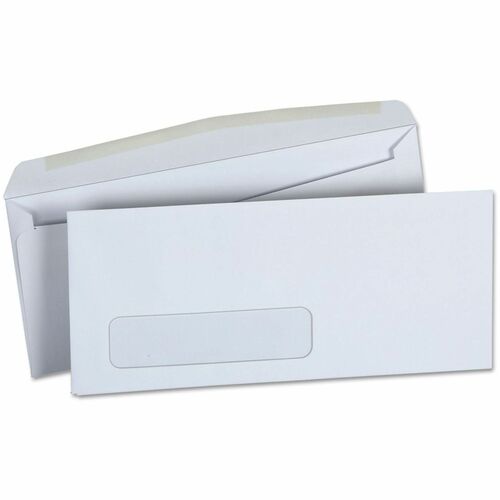 Universal Envelope - Business - #10 - 24 lb - Gummed - White - Paper Stock - 500 / Box