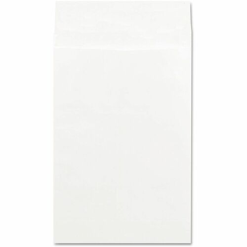 Universal Envelope - Catalog - #15 1/2 - 18 lb - Self Adhesive - White - Tyvek - 100 / Box