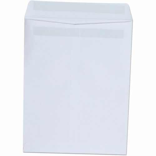 Universal Envelope - Catalog - #10 1/2 - 28 lb - Self Adhesive - White - Paper Stock - 100 / Box