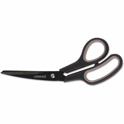 Universal Products Scissors - 3.50" Cutting Length - 8" Overall Length - Left/Right - Stainless Steel - Pointed Tip - Multi - 1 Each