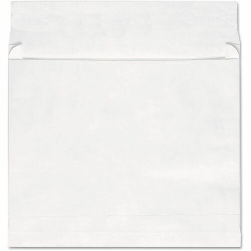Universal Envelope - Catalog - #13 1/2 - 18 lb - Self Adhesive - White - Tyvek - 100 / Box