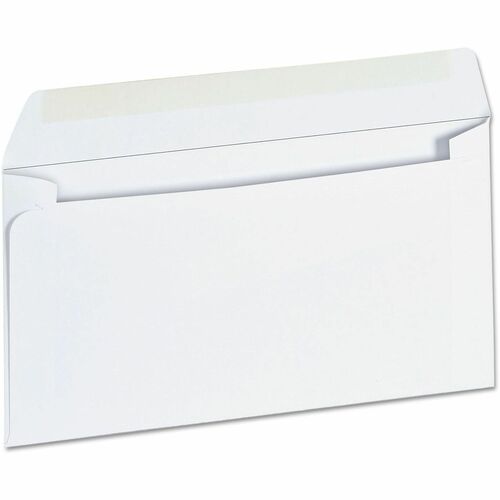 Universal Envelope - Business - #6 3/4 - 24 lb - Gummed - White - Paper Stock - 500 / Box