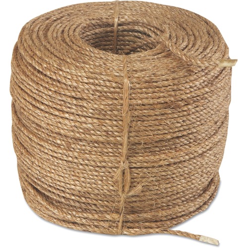Anchor Brand Rope - 0.25" Diameter x 1200 ft Length - Twisted - 4 Strand(s) - Manila