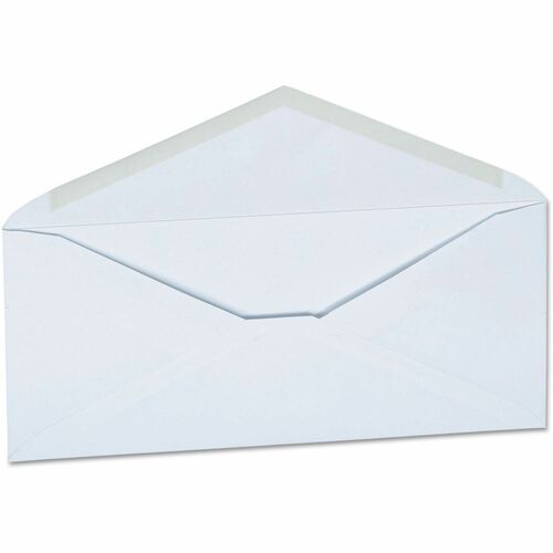 Universal Envelope - Business - #10 - 24 lb - Gummed - White - Paper Stock - 250 / Carton
