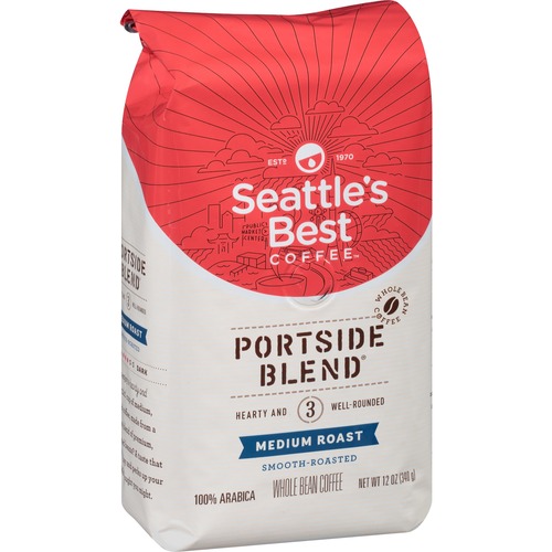 Seattle's Best Coffee Portside Blend Coffee - Smooth - 12 oz - 1 Each