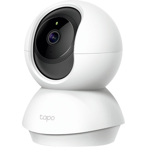 Tapo Network Camera - 30 ft (9.14 m) Night Vision - H.264 - 1920 x 1080 - Google Assistant, Alexa Supported
