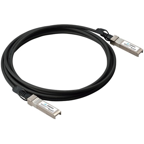 Axiom 10GBASE-CU SFP+ Passive DAC Twinax Cable Intel Compatible 0.5m - 1.6 ft Twinaxial Network Cable for Network Device - First End: SFP+ Network - Second End: TwinaNetwork - 10 Gbit/s