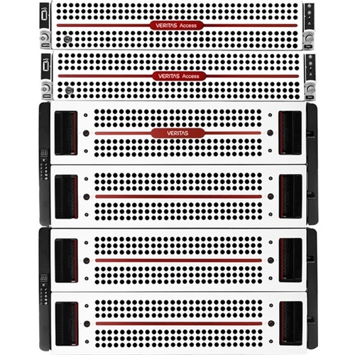Veritas Access 3340 NAS/DAS Storage System - 82 x HDD Installed - 255 TB Installed HDD Capacity - 12Gb/s SAS Controller - RAID Supported 6 - Network (RJ-45) - 5U - Rack-mountable