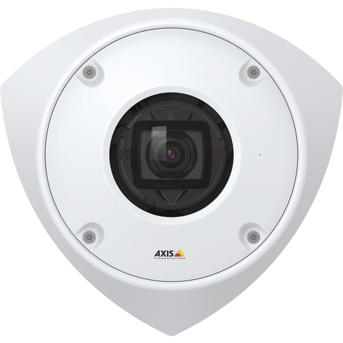 AXIS Q9216-SLV 4 Megapixel Outdoor Network Camera - Color, Monochrome - Dome - TAA Compliant - 49.21 ft Infrared Night Vision - H.264 (MPEG-4 Part 10/AVC), H.264M, H.264H, H.265 (MPEG-H Part 2/HEVC), MJPEG, H.264, H.265 - 2304 x 1728 - 2.40 mm Fixed Lens 