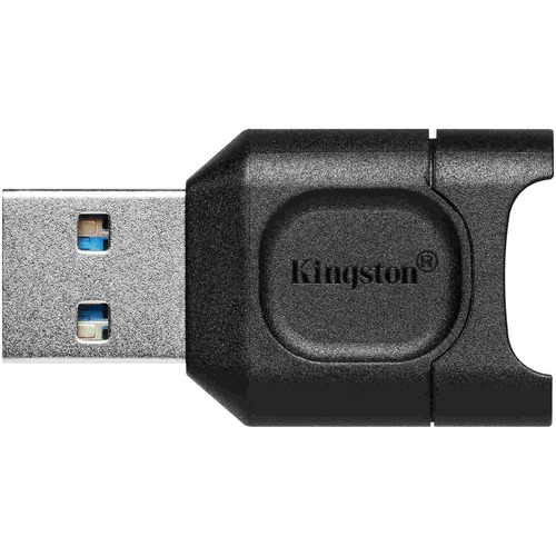 Kingston MobileLite Plus microSD Reader - microSD, microSDXC, microSD (TransFlash), microSDHC - USB 3.2 (Gen 1) Type AExternal - 1 Pack = KINMLPM